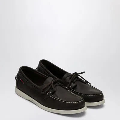Sebago Docksides Portland Loafer Brown In Brown