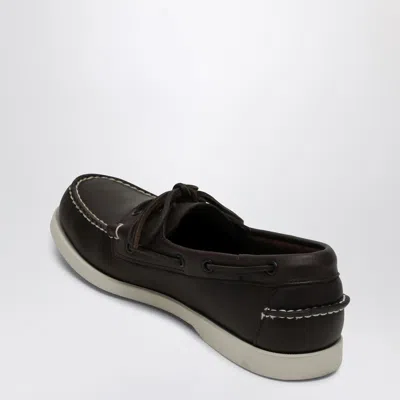 Sebago Docksides Portland Loafer Brown In Brown