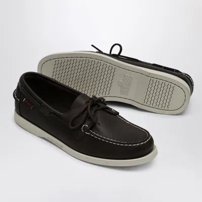 Sebago Docksides Portland Loafer Brown In Brown