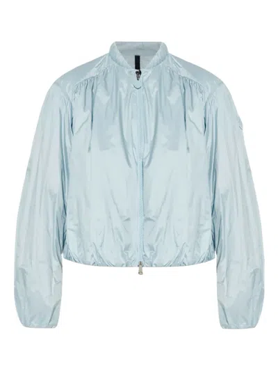 Moncler Chazeron Nylon Jacket In Blue