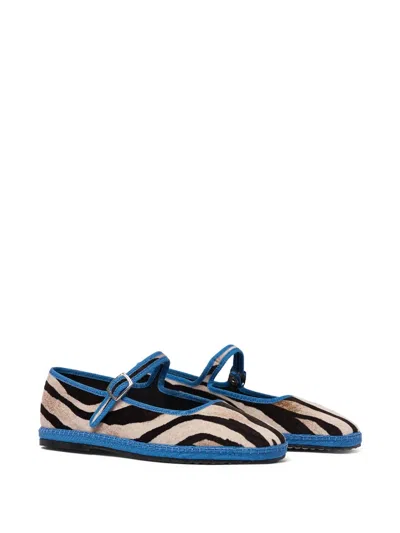 Scarosso Petra Animal-print Velvet Slippers In Multi