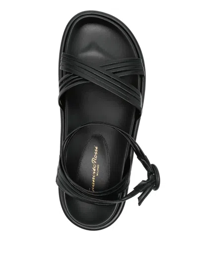 Gianvito Rossi Sandali Lianne In Nappa Nera  Donna In Black