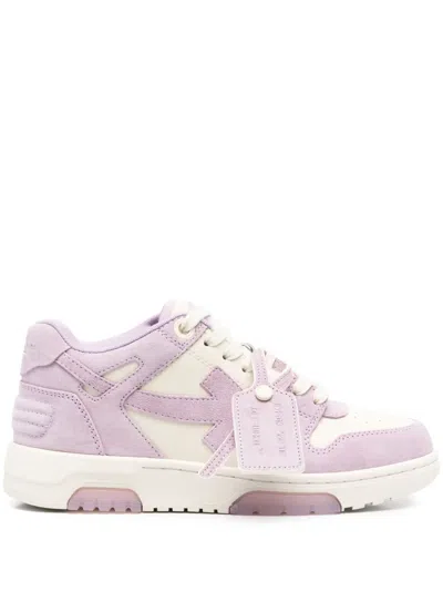 Off-white Off White Women Out Of Office Sneakers In Purple