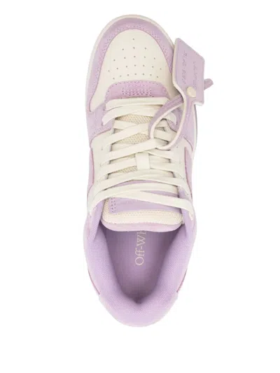 Off-white Off White Women Out Of Office Sneakers In Purple