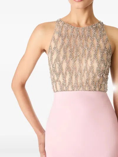 Jenny Packham Crystal-embellished Dewdrop Gown In Pink