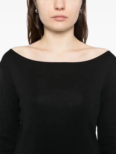 Agnès B. Jersey Leopard T-shirt In Black