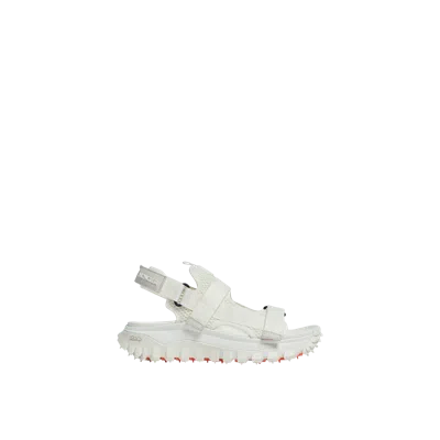 Moncler Trailgrip Vela Sandals In White