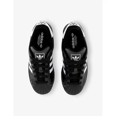 Adidas Originals Superstar Foundation "black/white" Sneakers In Core Black White Core Bl