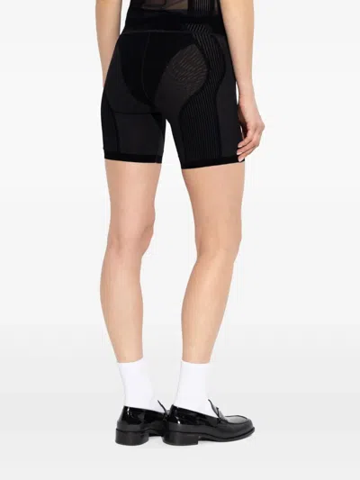 Misbhv Stretch-design Shorts In Black