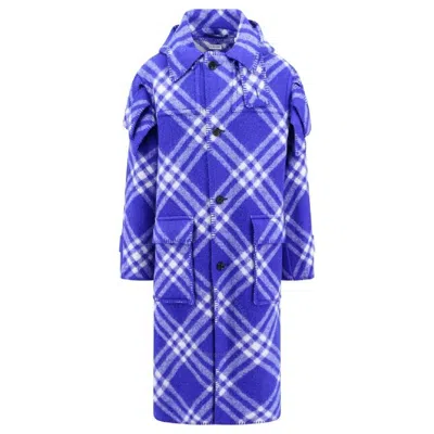 Burberry Check Pattern Blanket Cape