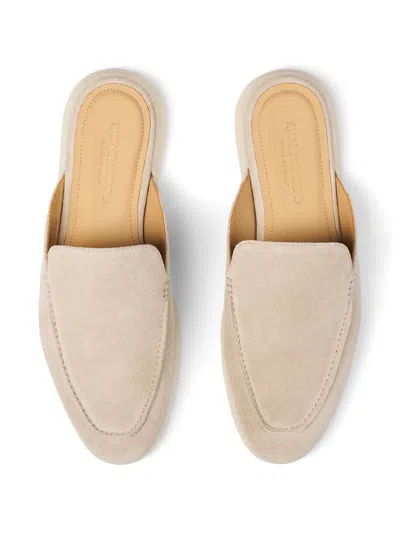 Scarosso Lucrezio Sand Suede In Neutral
