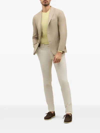 Boglioli K-jacket Single-breasted Blazer In Neutrals