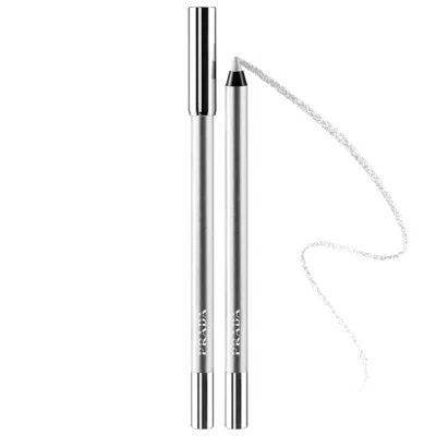 Prada Beauty Pradalines Gliding Waterproof Smudge Proof Eye Pencil 05 Argento In 05 Argento