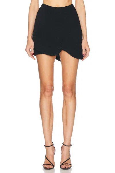 Ferragamo Mini Skirt In Nero