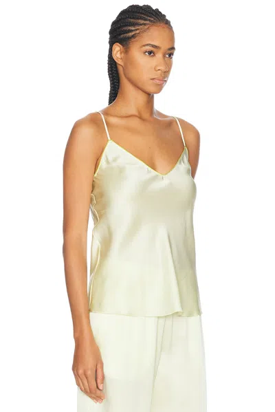 Sablyn Gloria Cami Top In Citron & Chartreuse
