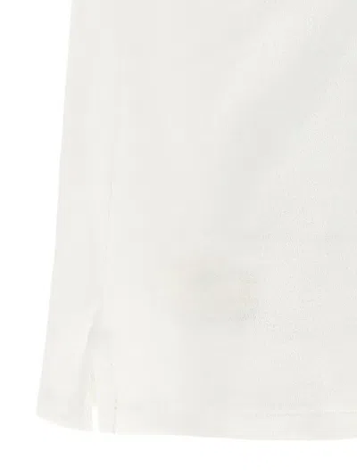 Polo Ralph Lauren Ralph Lauren Custom Slim Fit Stretch Mesh Polo Shirt In 白色