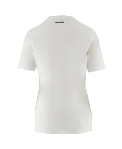 Dsquared2 Easy Dean T-shirt In White