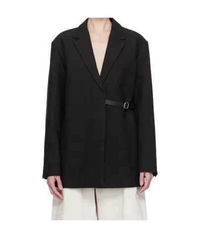 Studio Nicholson Black Silas Blazer In Black