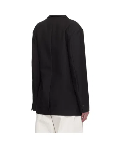 Studio Nicholson Black Silas Blazer In Black
