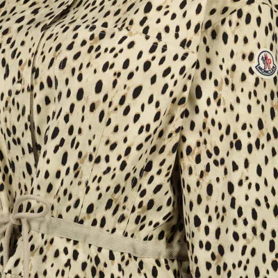 Moncler Saulon Technical Twill Field Jacket In Nude