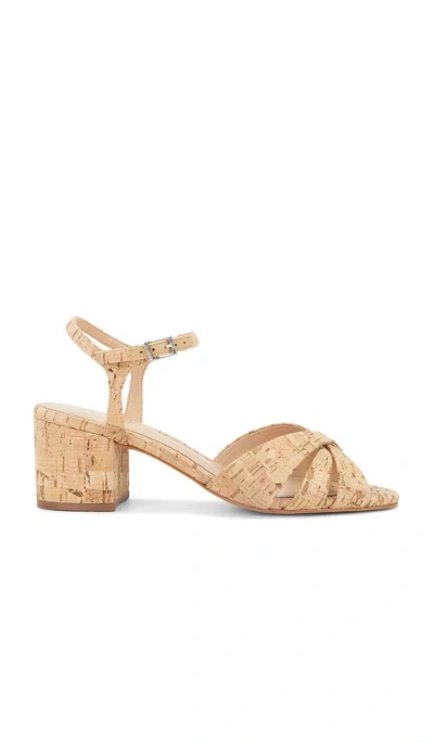 Schutz Keefa Mid Block Heel In Neutral