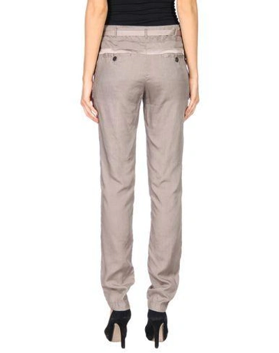 Shop Roberto Cavalli Casual Pants In Grey
