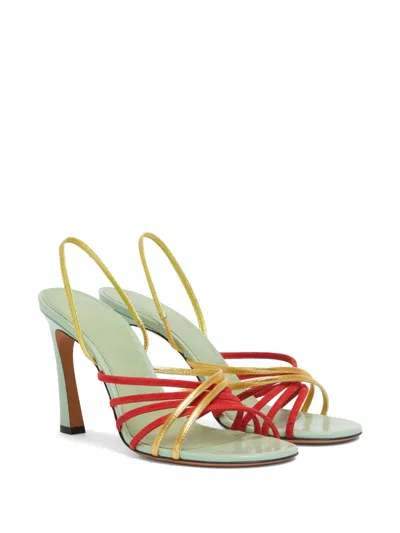 Marni New Wave Slingback Sandal In Animal Print