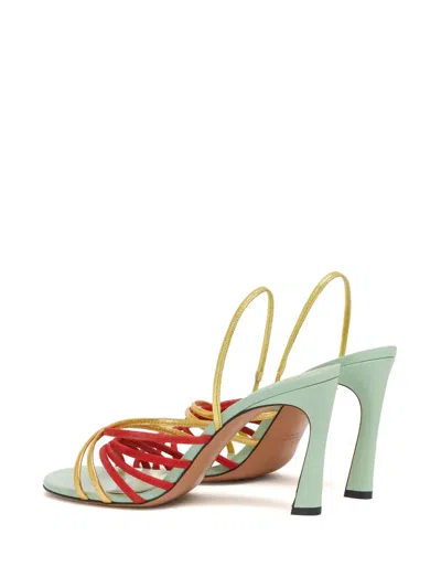 Marni New Wave Slingback Sandal In Animal Print