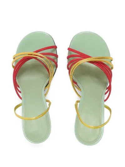 Marni New Wave Slingback Sandal In Animal Print