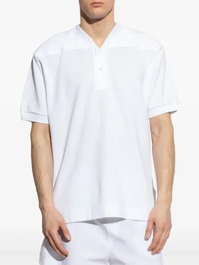 Lacoste Cotton T-shirt In White