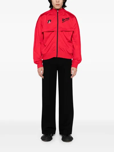 Prototypes Logo-print Sport Jacket In Red