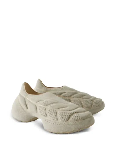 Givenchy Neutral Tk-360 Low-top Mesh Sneakers In Neutrals