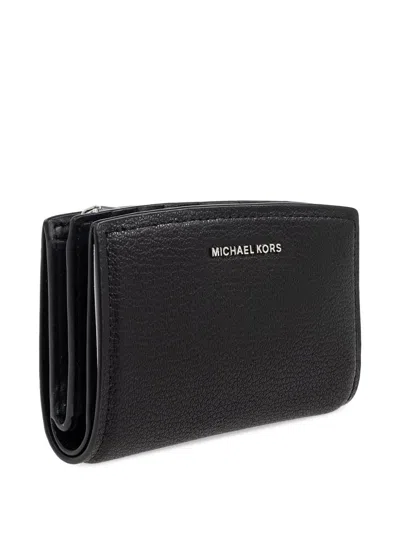 Michael Michael Kors Michael Kors Jet Set Wallet In Black