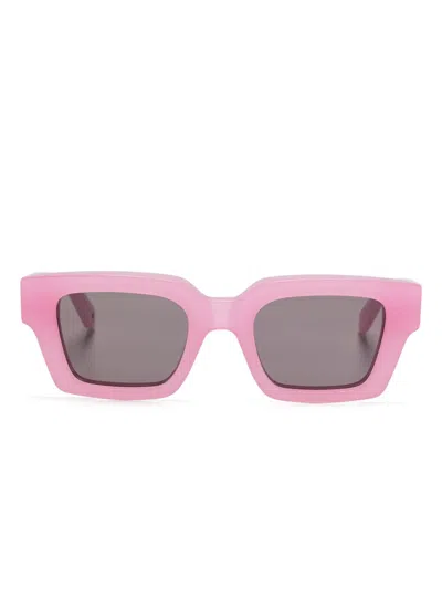 Off-white Eyewear Virgil Sunglasses In Pink