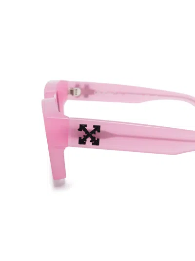 Off-white Eyewear Virgil Sunglasses In Pink