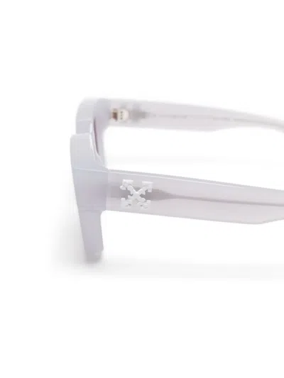 Off-white Eyewear Arrows-plaque Sunglasses In Grey