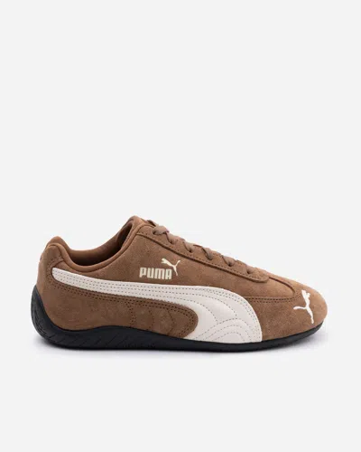 Puma Speedcat Archive Brown Sneakers With Side Logo In Suede Unisex
