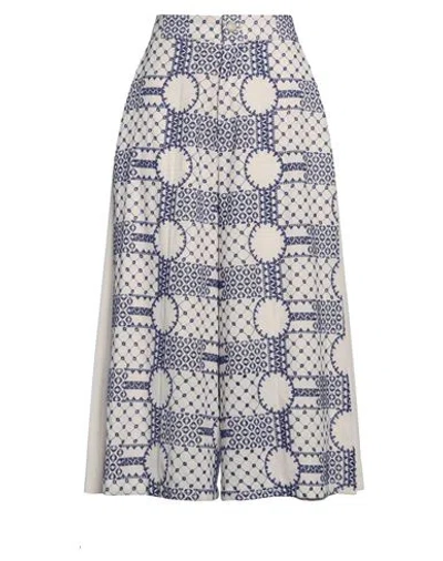 Ujoh Woman Pants Ivory Size 2 Polyester In White