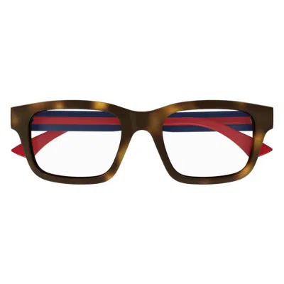 Gucci Demo Rectangular Unisex Eyeglasses Gg1865o 003 50 In Multi