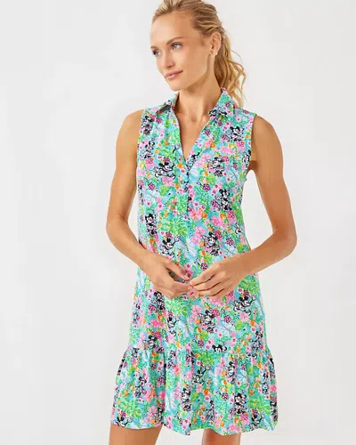 Lilly Pulitzer Lilly Hearts Disney Riegan Dress In Multi Lilly Hearts Disney