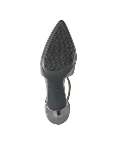 Bandolino Women's Zeffer Strappy Bow Stiletto Heel Pumps In Pewter