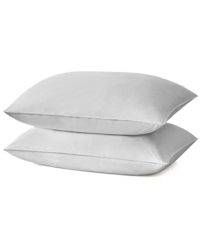 Unikome 233 Thread Count Pack Of 2 Cotton Goose Feather Pillows
