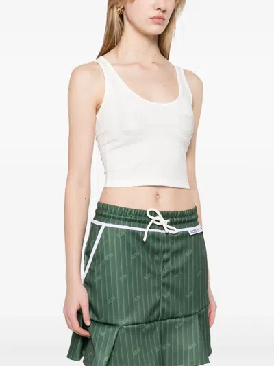 Gcds X Hello Kitty Printed Top In White