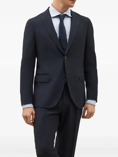 Boglioli Single-breasted Suit In Blue