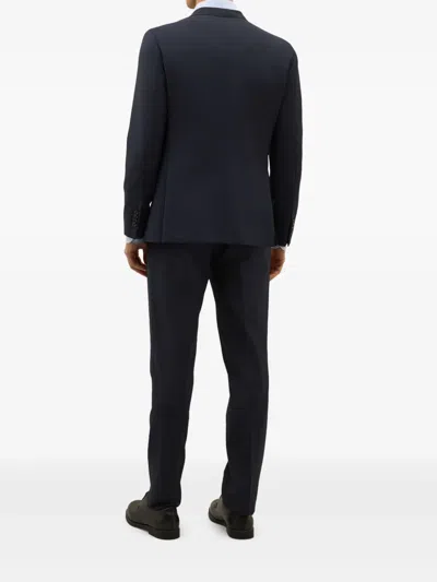 Boglioli Single-breasted Suit In Blue