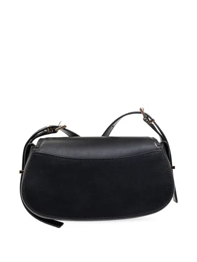 Michael Michael Kors Lydiasmall Flat Crossbody In Black