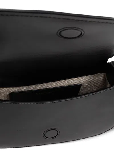 Michael Michael Kors Lydiasmall Flat Crossbody In Black