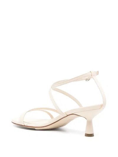 Aeyde Women's Maeve Nappa Leather Creamy Sandal In Neutrals