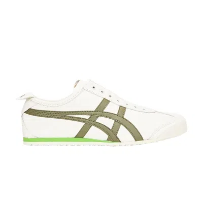 Pre-owned Onitsuka Tiger Mexico 66 Slip-on 'white Olive Green'