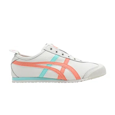 Pre-owned Onitsuka Tiger Mexico 66 Slip-on 'white Aqua Orange'